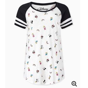 MICKEY MOUSE & FRIENDS RAINBOW SLEEP TUNIC